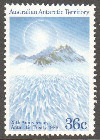 Australian Antarctic Territory Scott L75 MNH